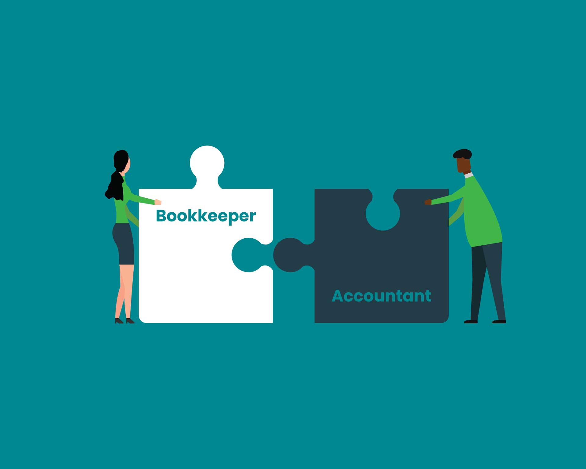 Both accountants and bookkeepers play a key role in keeping your business financially healthy.
